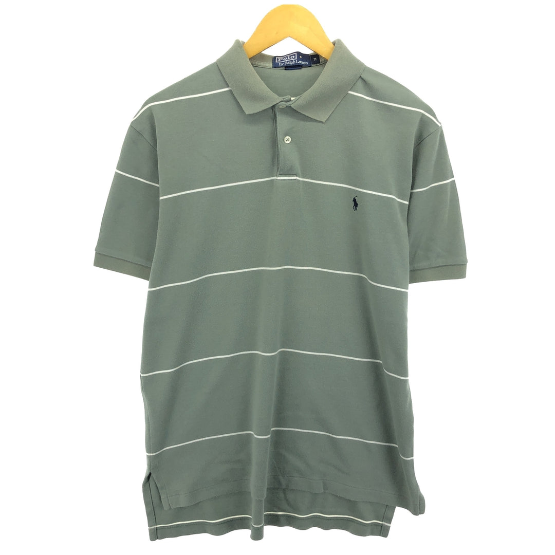 Ralph Lauren POLO by Ralph Lauren short sleeve striped polo shirt, men's size M / eaa469208