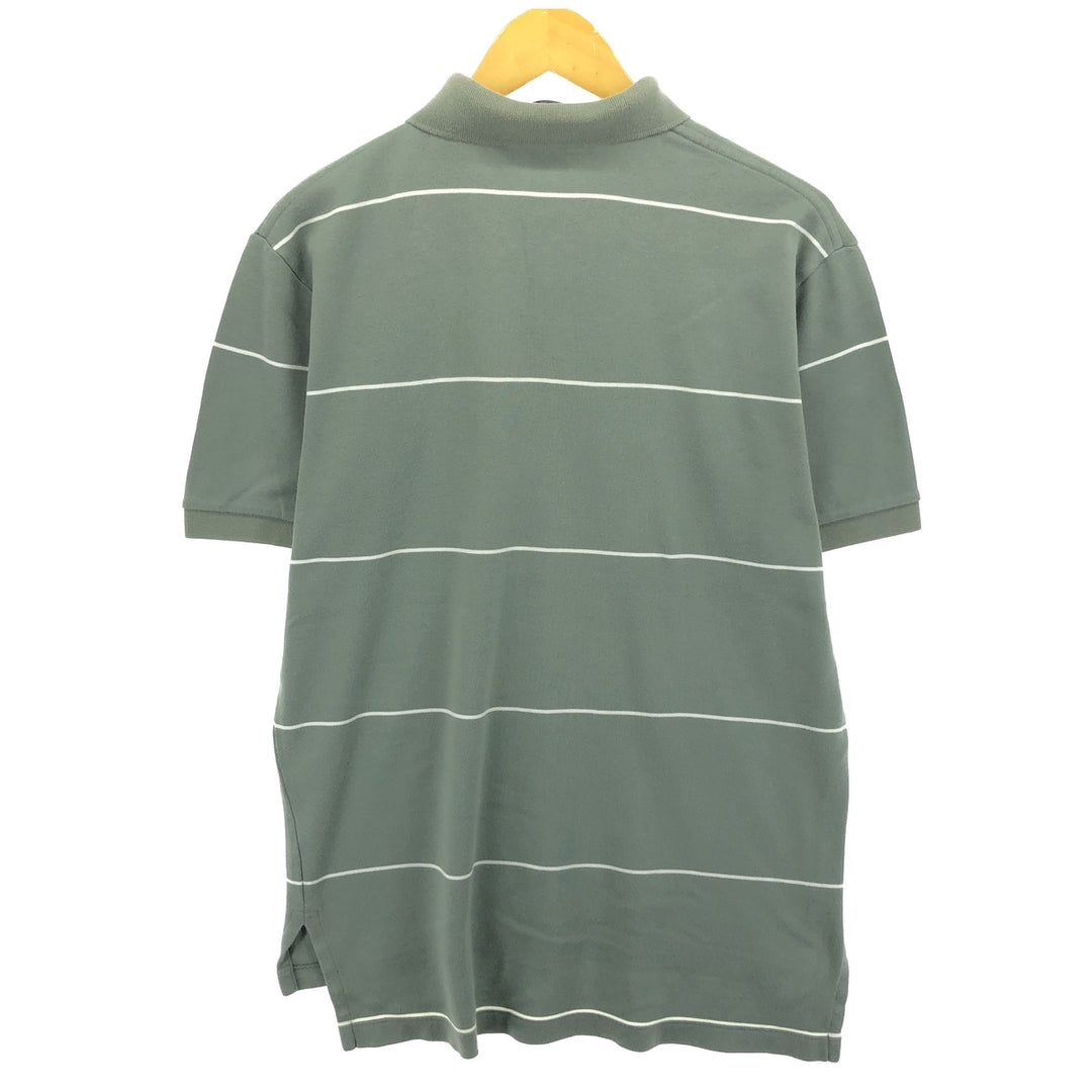 Ralph Lauren POLO by Ralph Lauren short sleeve striped polo shirt, men's size M / eaa469208