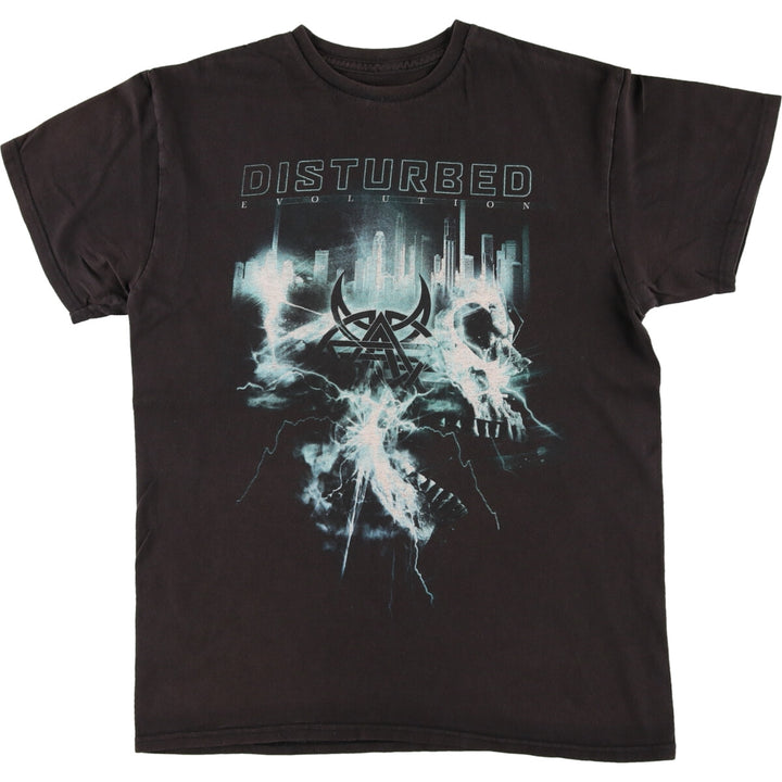 DISTURBED Disturbed Band T-shirt Band T Men's M size /eaa469224