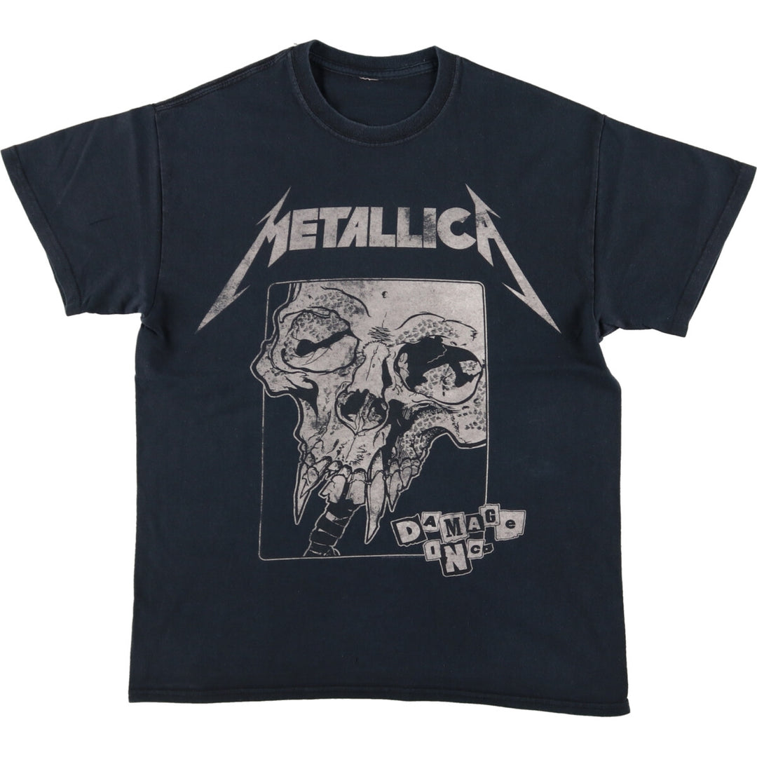 METALLICA Metallica Band T-shirt Band T Men's M size / eaa469236