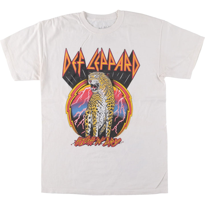 DEF LEPPARD Def Leppard Band T-shirt Band T Men's M size /eaa469258