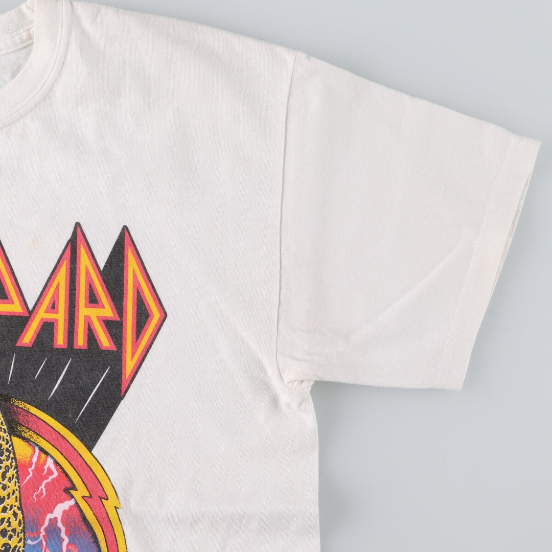 DEF LEPPARD Def Leppard Band T-shirt Band T Men's M size /eaa469258