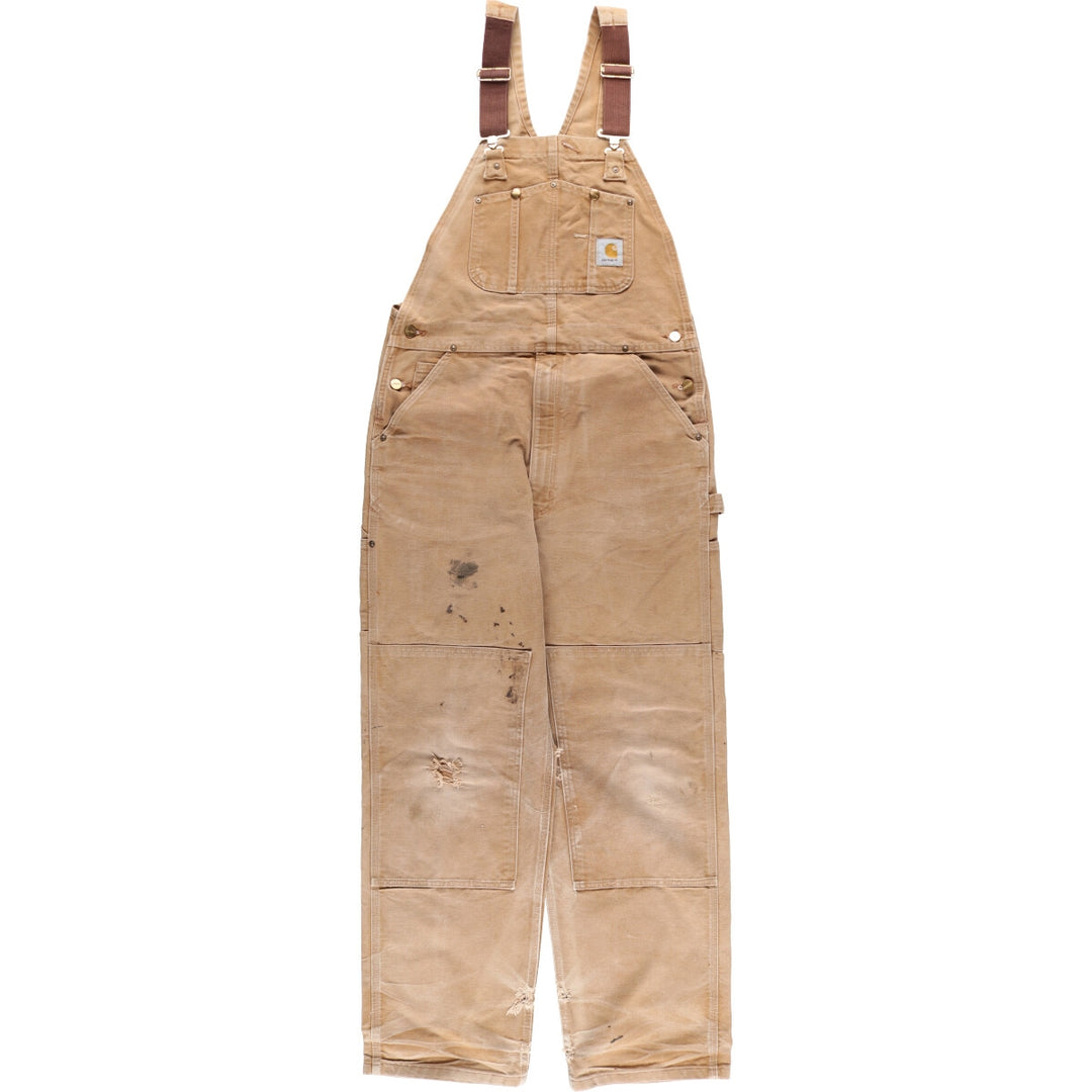 Carhartt Double Knee Duck Overalls Men's W38 equivalent / eaa469266