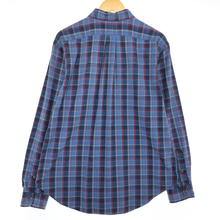 Ralph Lauren Classic Fit Long Sleeve Button Down Check Shirt Men's Size L / eaa469312