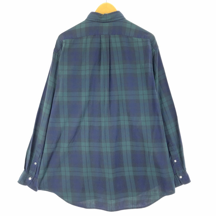 Ralph Lauren Blackwatch Check Long Sleeve Button-Down Check Shirt Men's XL / eaa469340