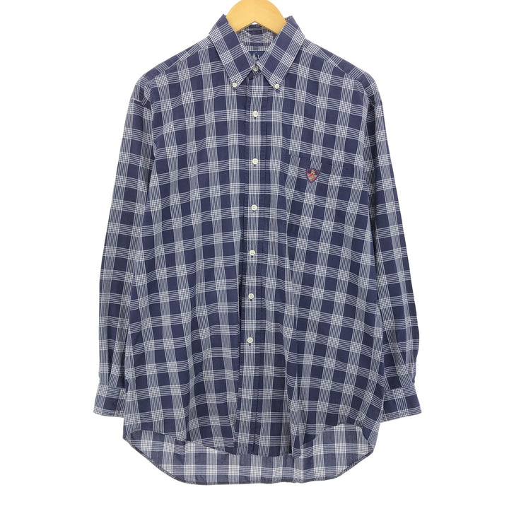 Ralph Lauren TILDEN long sleeve button down check shirt, men's size M / eaa469357