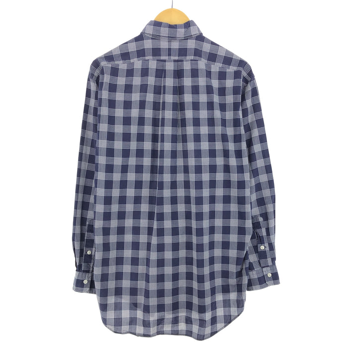 Ralph Lauren TILDEN long sleeve button down check shirt, men's size M / eaa469357