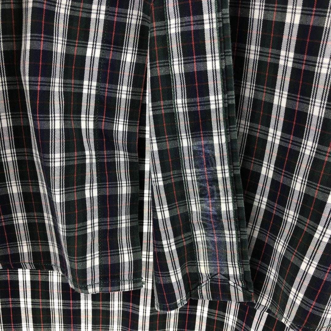 Ralph Lauren POLO by Ralph Lauren LOWELL SPORT long sleeve cotton check shirt, men's size L / eaa469360