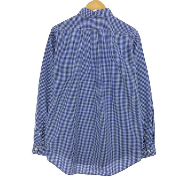 Ralph Lauren YARMOUTH Long Sleeve Button Down Check Shirt Men's L Size / eaa469364
