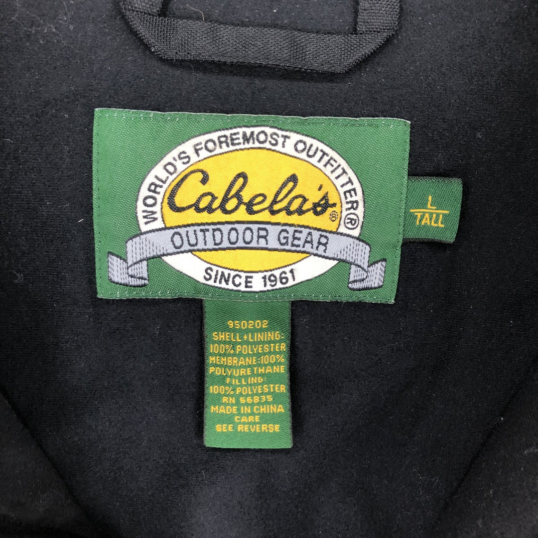 90'S Cabelas WIND SHEAR fleece jacket, men's size L, vintage / eaa469379