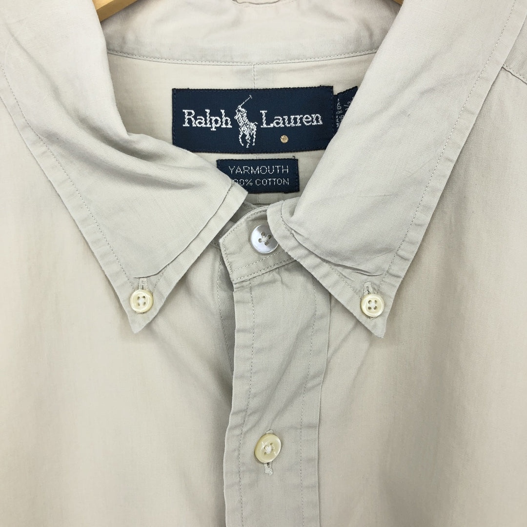 Ralph Lauren YARMOUTH long sleeve button down shirt, men's XL size / eaa469412