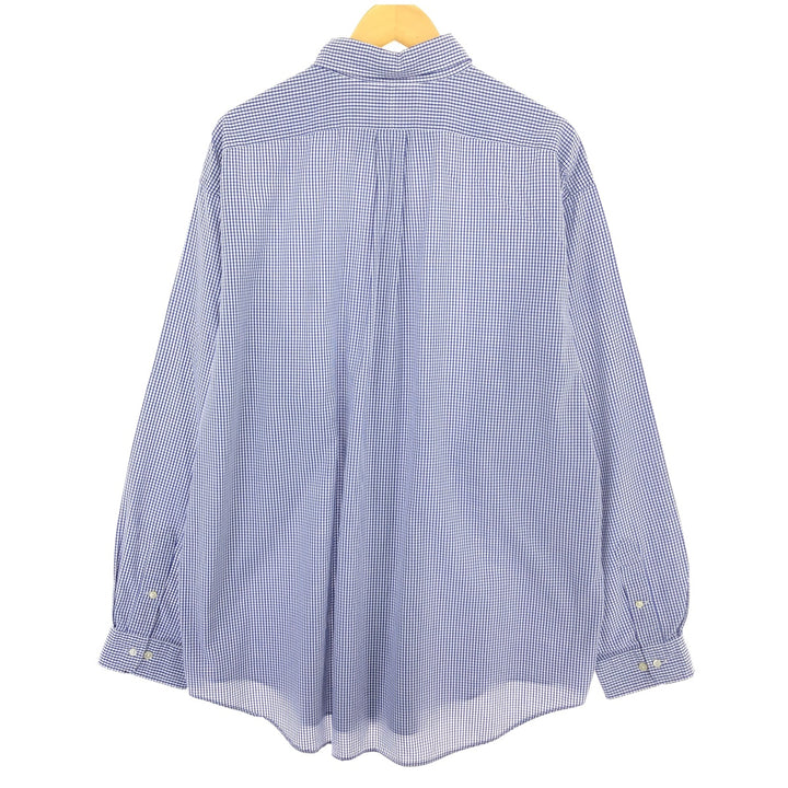 Ralph Lauren YARMOUTH Long Sleeve Button Down Check Shirt Men's XXL / eaa469458