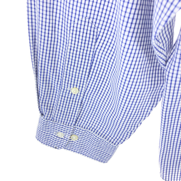 Ralph Lauren YARMOUTH Long Sleeve Button Down Check Shirt Men's XXL / eaa469458