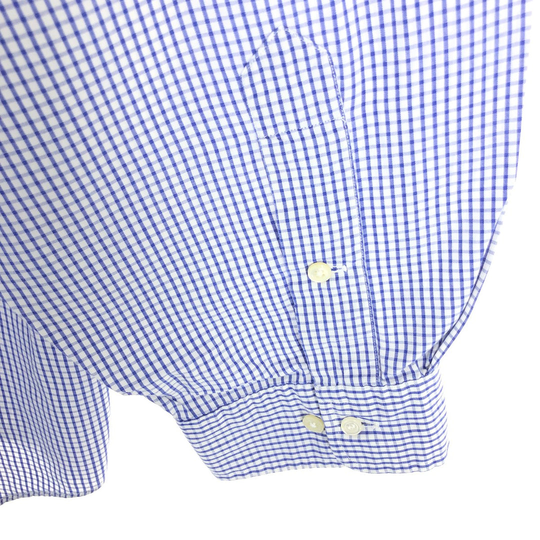 Ralph Lauren YARMOUTH Long Sleeve Button Down Check Shirt Men's XXL / eaa469458