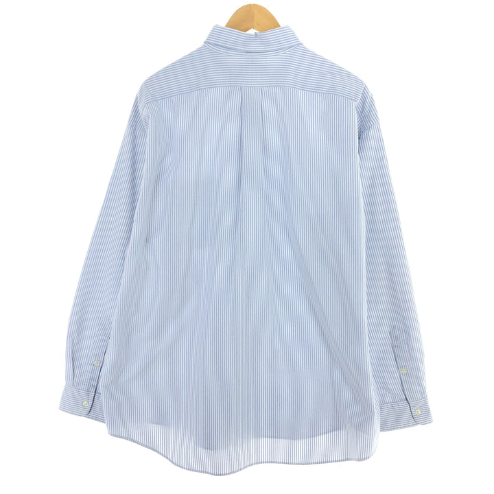 Ralph Lauren BIG SHIRT Long sleeve button-down striped shirt Men's XL equivalent /eaa469490