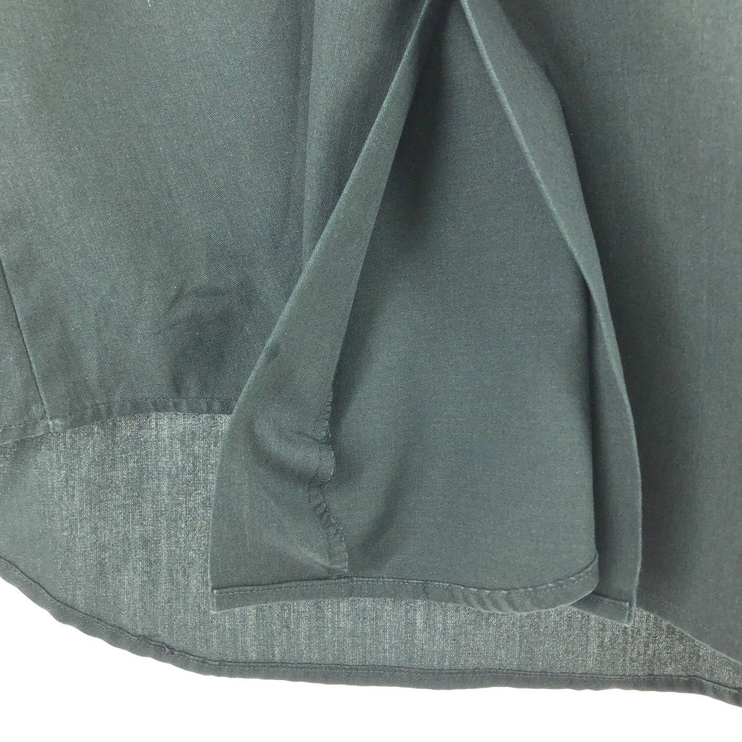 90'S BIG MAC Long Sleeve Work Shirt, Men's Size L, Vintage unclear Khaki type sage green Vintage Second Hand