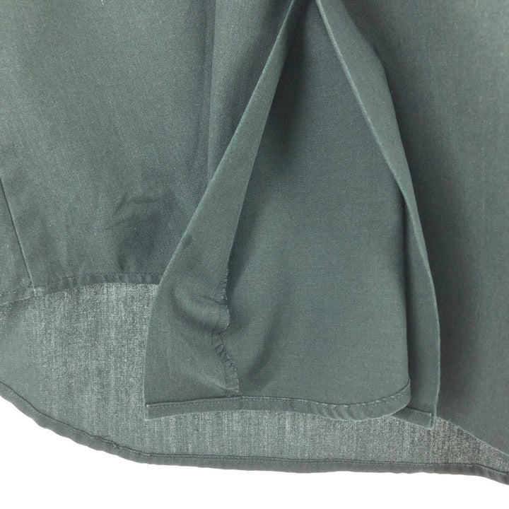 90'S BIG MAC Long Sleeve Work Shirt, Men's Size L, Vintage unclear Khaki type sage green Vintage Second Hand