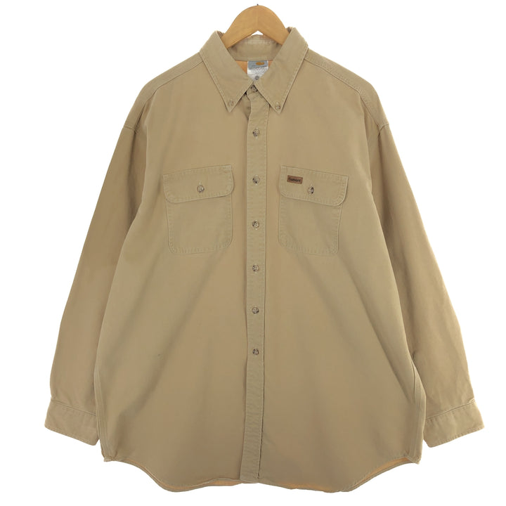 Carhartt Long Sleeve Button Down Work Shirt Men's XL / eaa469543
