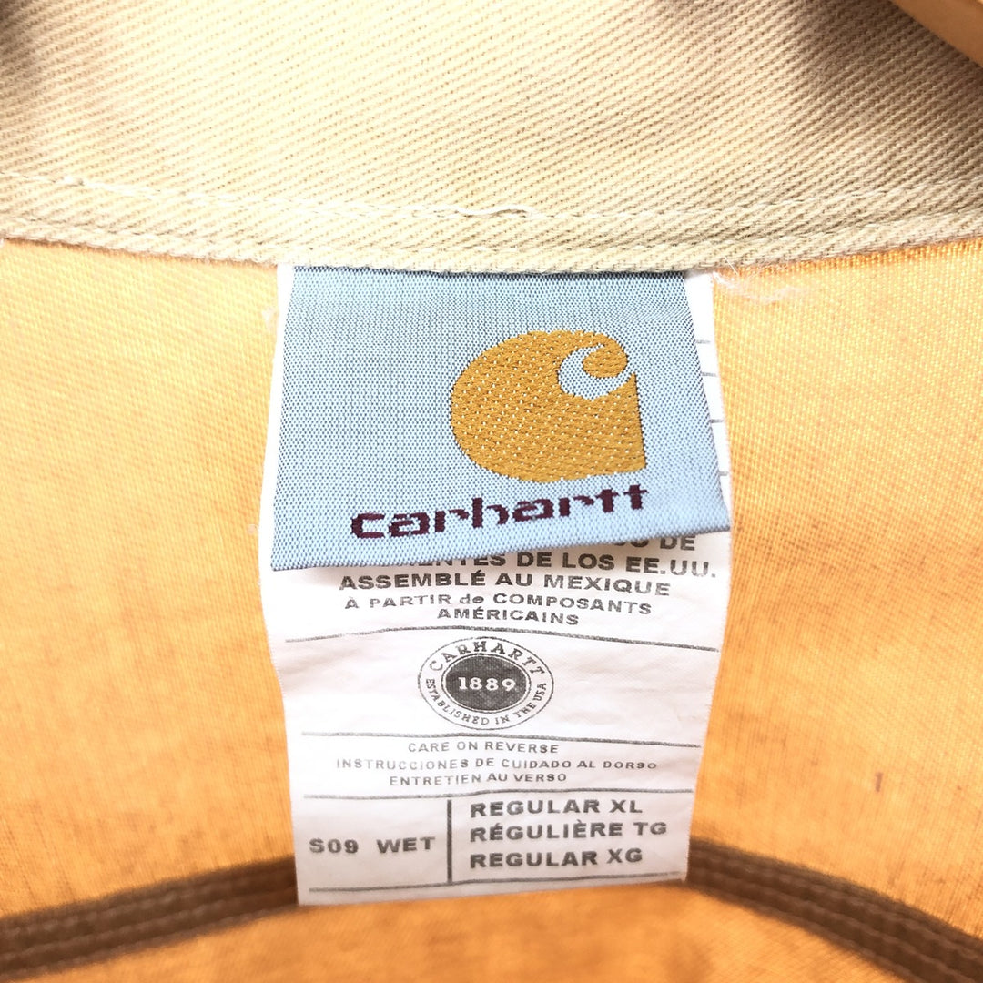 Carhartt Long Sleeve Button Down Work Shirt Men's XL / eaa469543