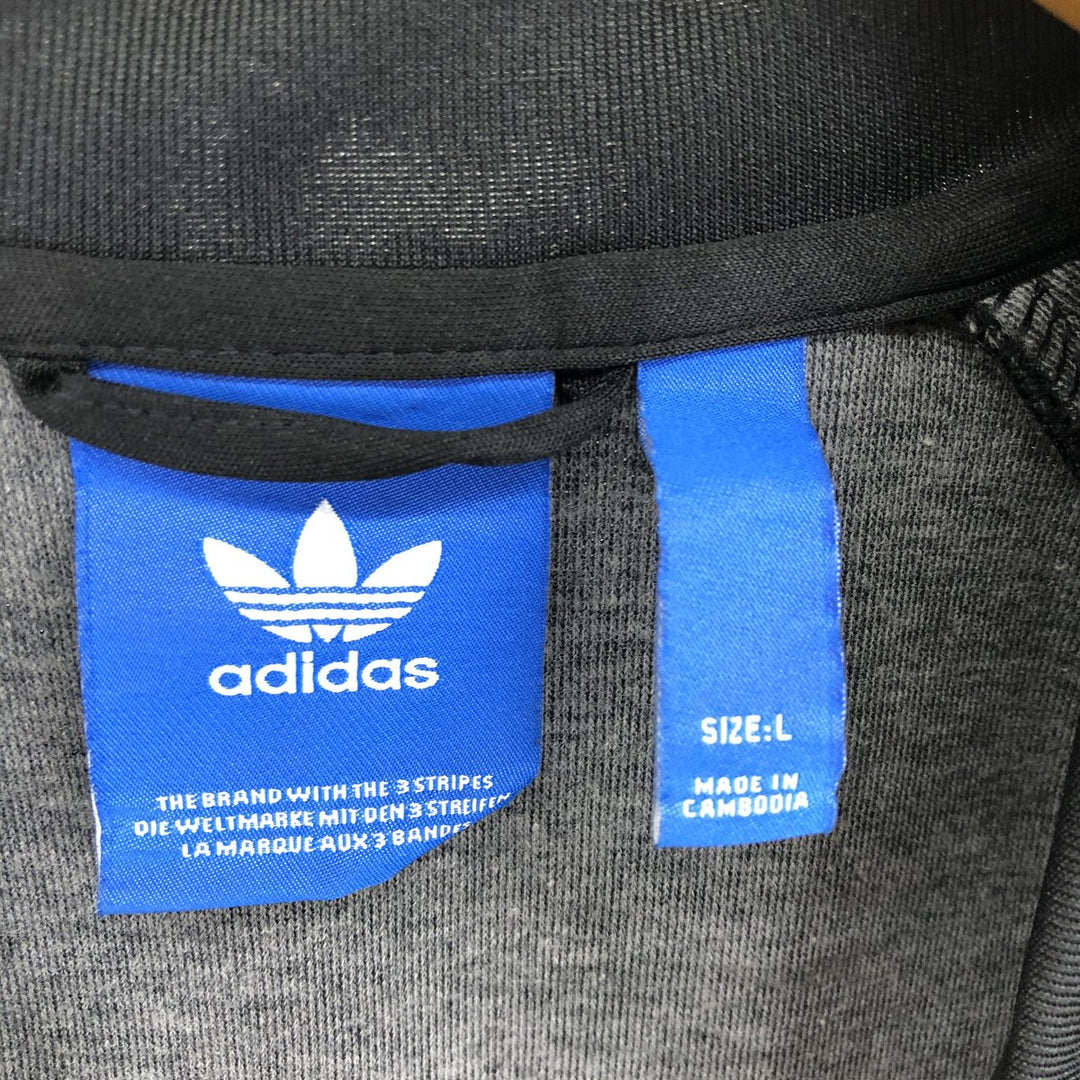 adidas Originals Back Embroidered Jersey Track Jacket Men's L size / eaa469683