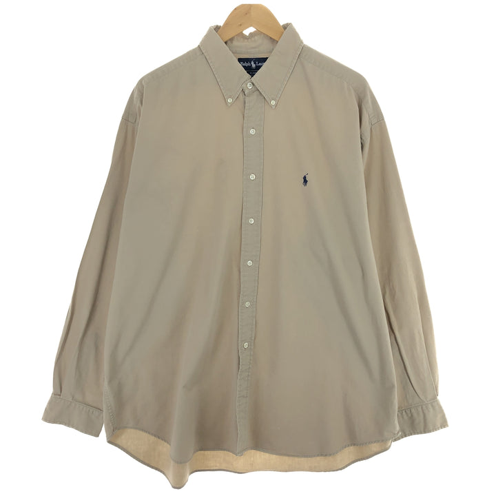 Ralph Lauren BLAIRE long sleeve button down shirt for men, equivalent to XXL / eaa469709