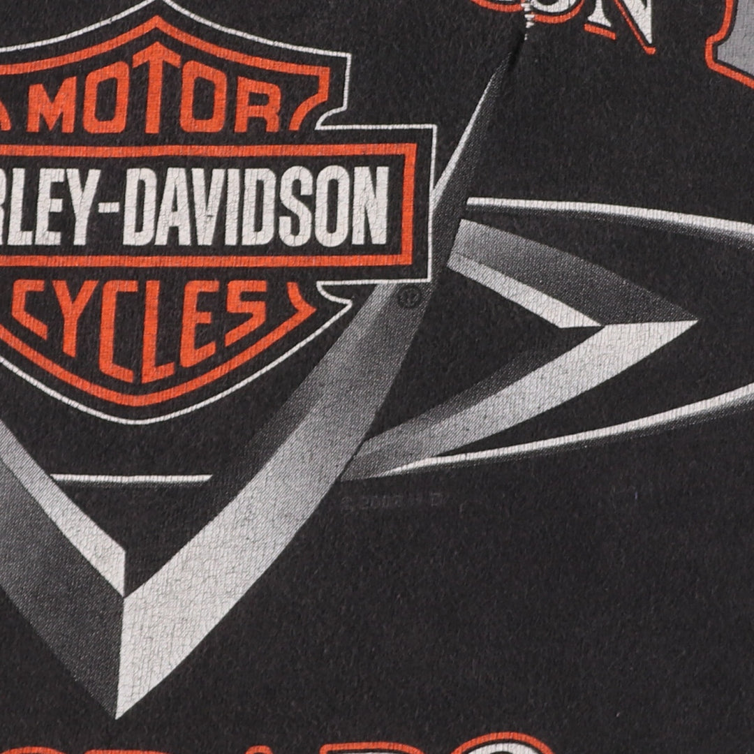 00'S Harley-Davidson Motorcycle Bike T-shirt Made in USA Men's XL /eaa469740