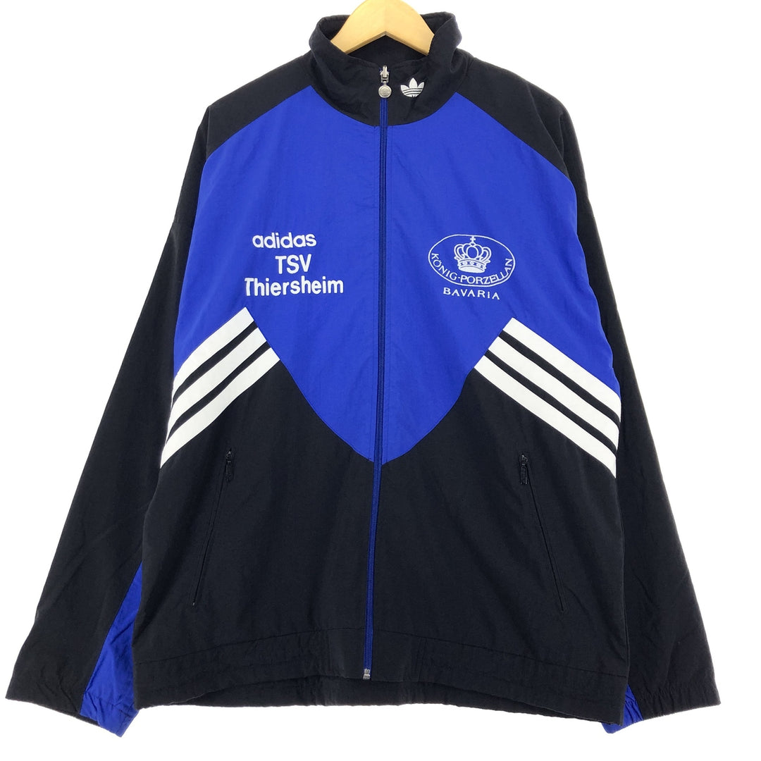 80s-90'S Adidas Trefoil Logo Reversible Windbreaker Men's L Size Vintage / eaa469750