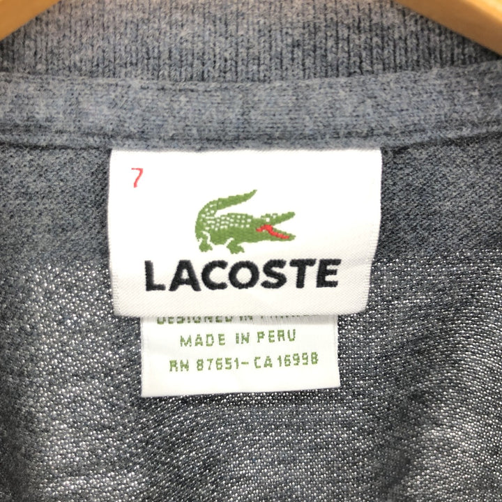 Lacoste LACOSTE French design long sleeve polo shirt size 7, men's size L / eaa469793