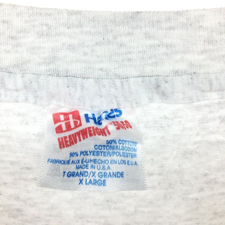 90'S Hanes Heavyweight 50/50 Printed T-shirt Made in USA Men's XL Vintage /eaa469819