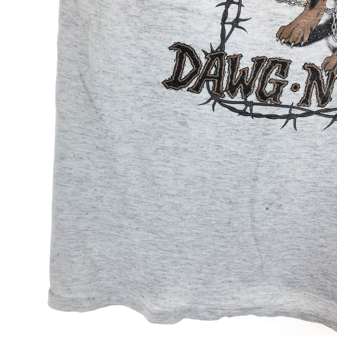 Atmosphere 90'S TOP DAWG back print motorcycle bike T-shirt made in USA men's XL size /eaa469820