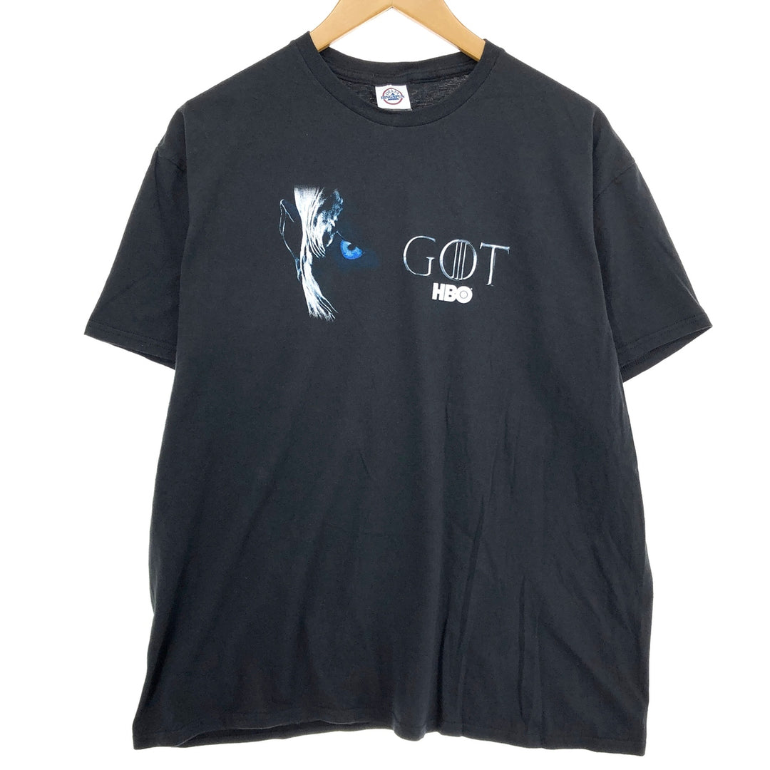 DELTA GAME OF THRONES Game of Thrones TV Drama Movie T-shirt Men's XL size /eaa469871