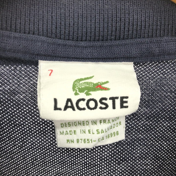 Lacoste LACOSTE French design long sleeve polo shirt size 7, men's size L / eaa469906