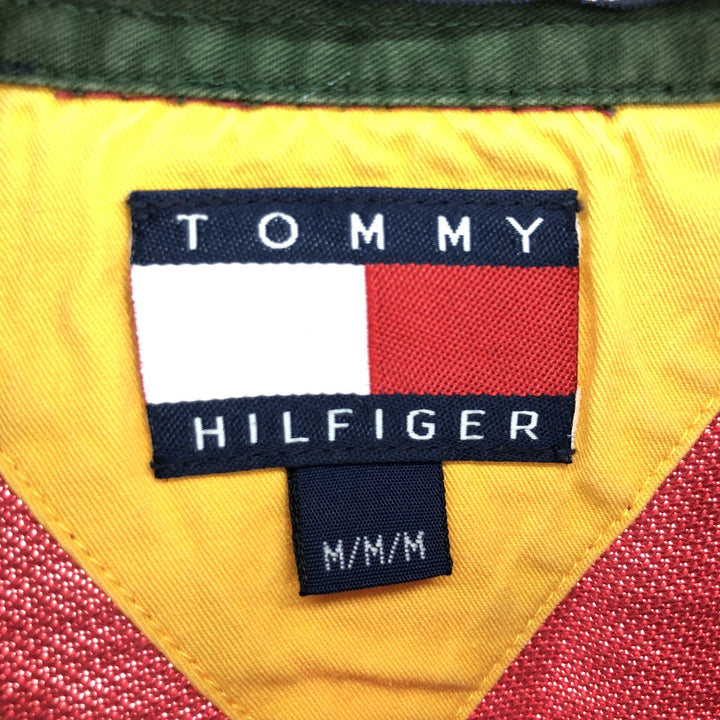 90'S Tommy Hilfiger Long Sleeve Polo Shirt Men's M Size Vintage /eaa469909