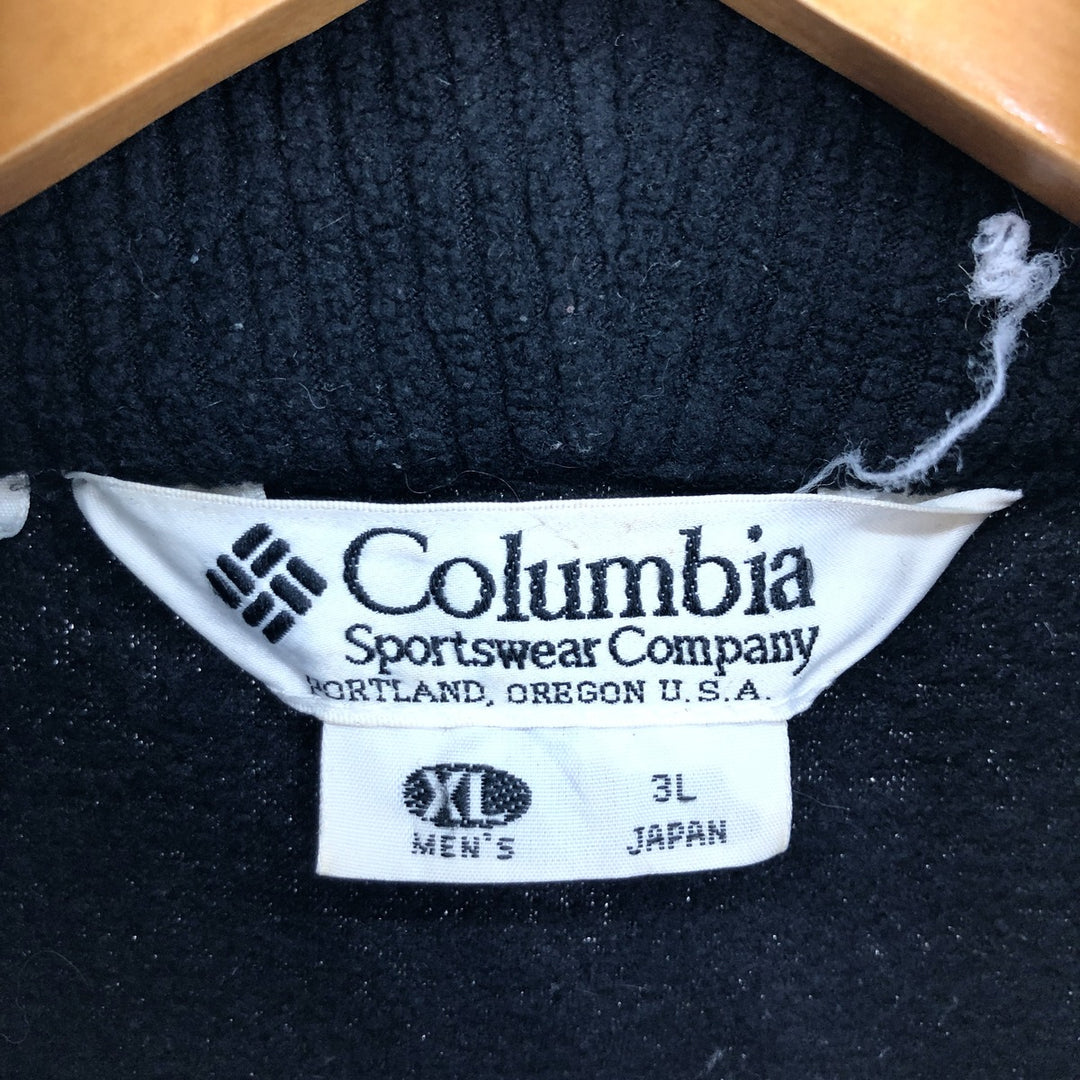 90'S Columbia fleece jacket, men's XL size, vintage /eaa469919