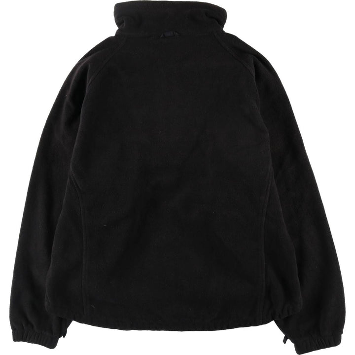 00'S Columbia fleece jacket for women, size L polyester black type Vintage Second Hand
