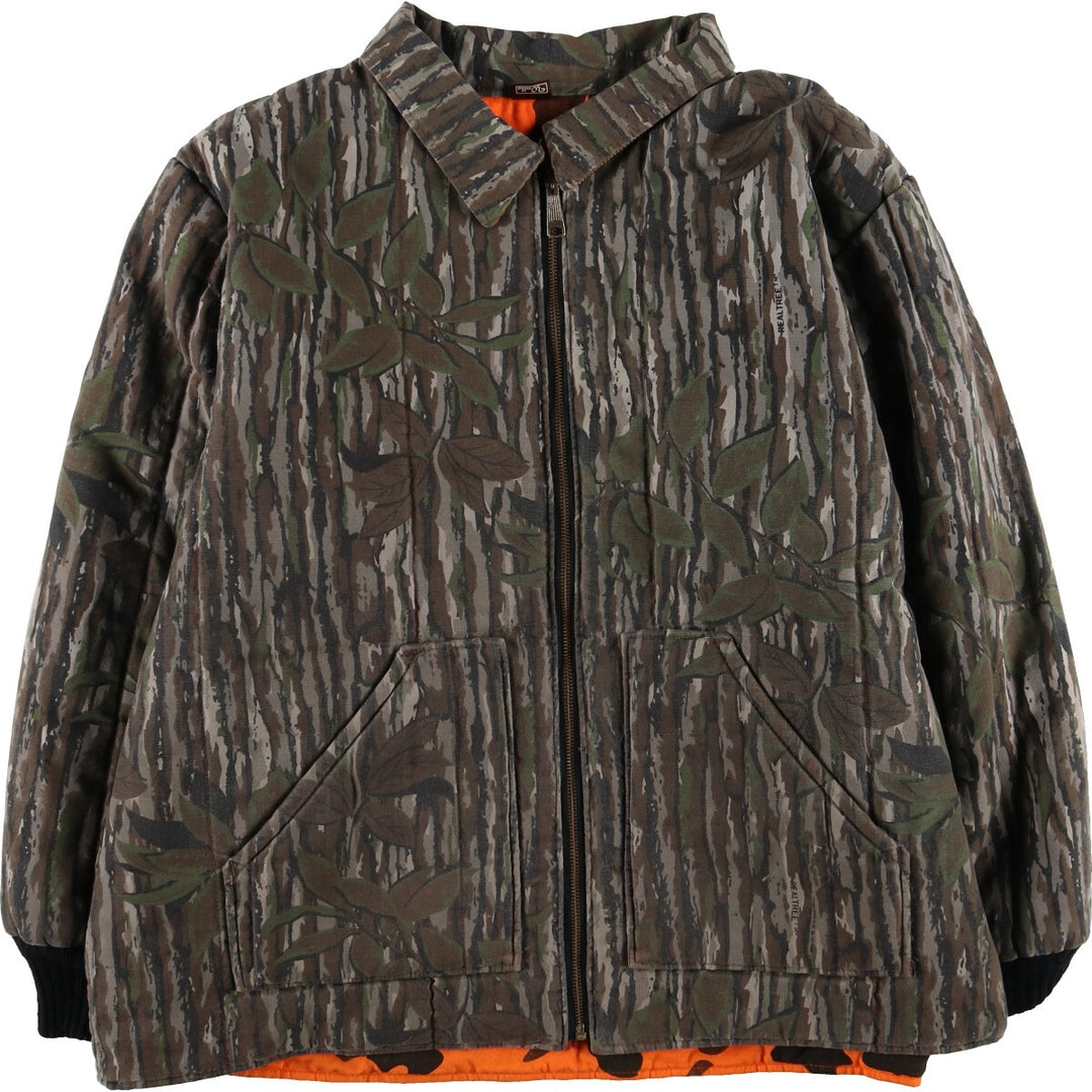 90'S WAllS Camouflage Pattern Reversible Cotton Jacket Made in USA Men's XL Vintage /eaa469965