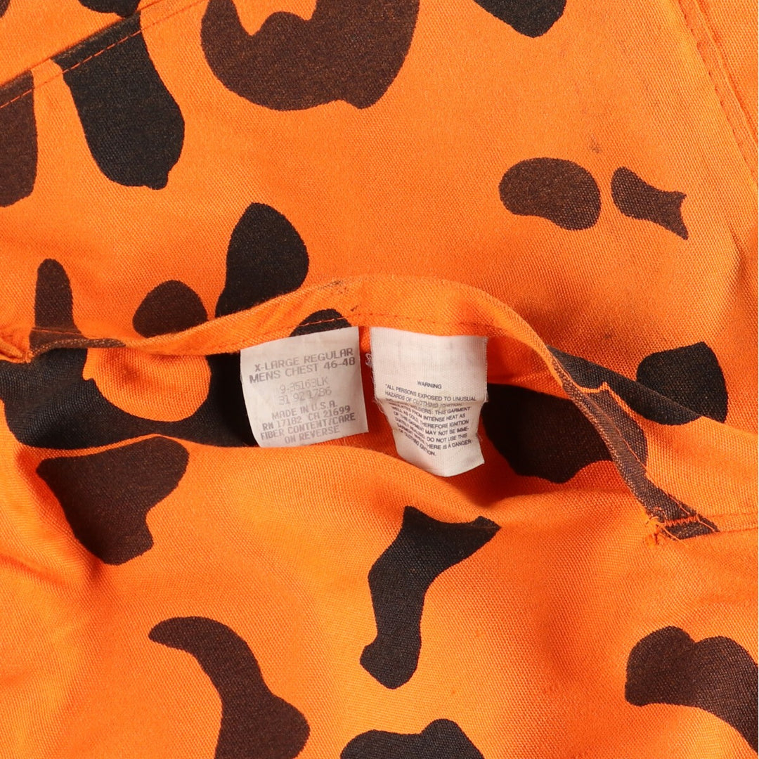 90'S WAllS Camouflage Pattern Reversible Cotton Jacket Made in USA Men's XL Vintage /eaa469965
