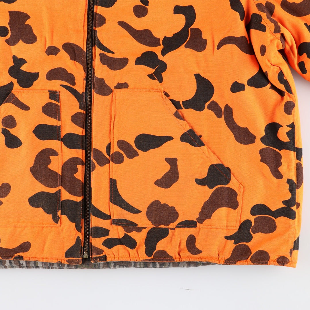 90'S WAllS Camouflage Pattern Reversible Cotton Jacket Made in USA Men's XL Vintage /eaa469965
