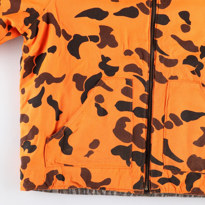 90'S WAllS Camouflage Pattern Reversible Cotton Jacket Made in USA Men's XL Vintage /eaa469965