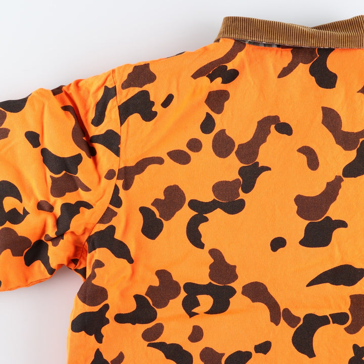 90'S WAllS Camouflage Pattern Reversible Cotton Jacket Made in USA Men's XL Vintage /eaa469965