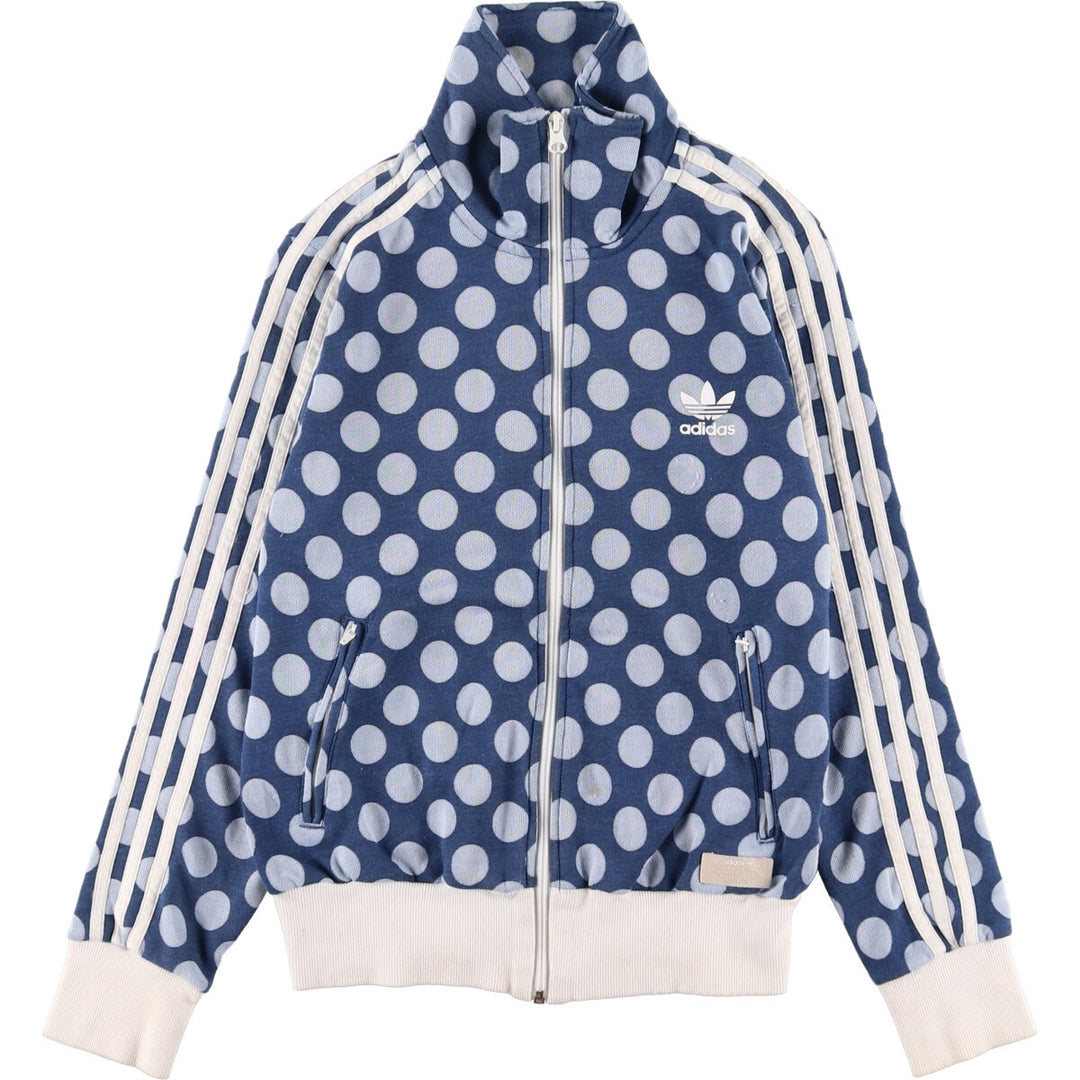 Adidas Back Print Dot Pattern Jersey Track Jacket Women's S Size / eaa470098