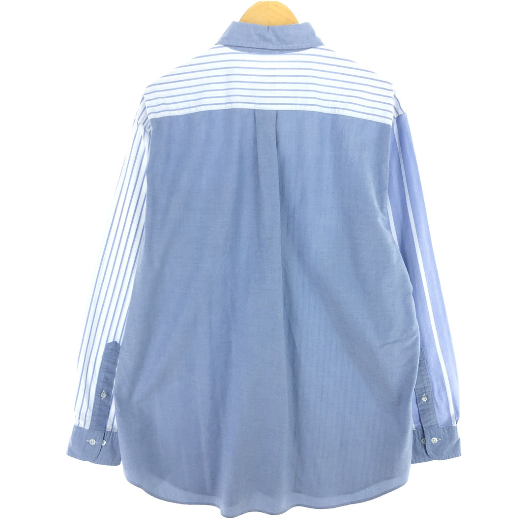 Brooks Brothers Est.1818 MADISON Crazy Pattern Long Sleeve Button-Down Striped Shirt Made in USA Men's L size /eaa470100