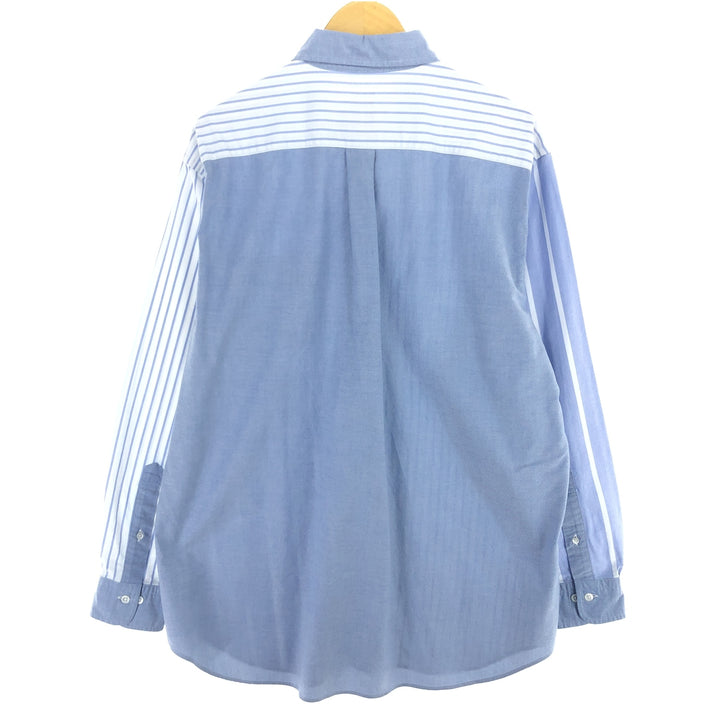 Brooks Brothers Est.1818 MADISON Crazy Pattern Long Sleeve Button-Down Striped Shirt Made in USA Men's L size /eaa470100