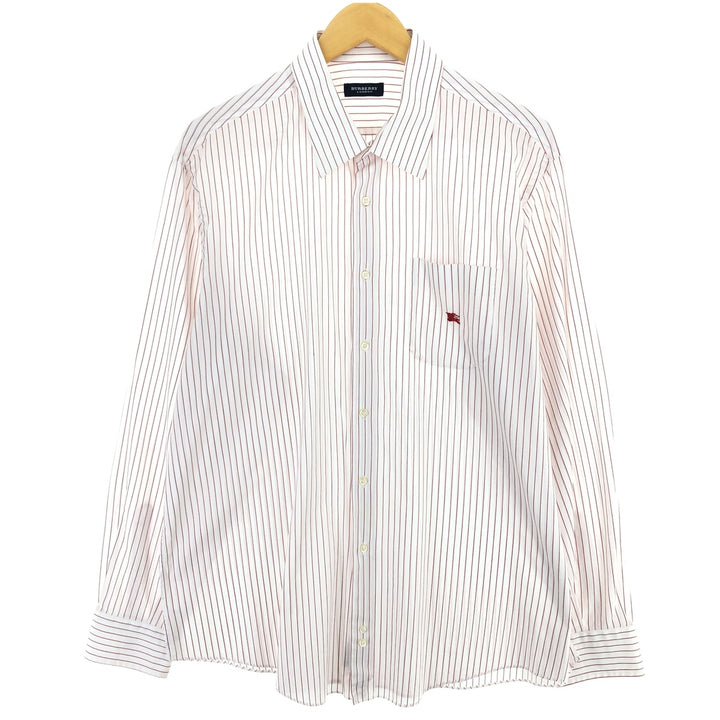 Burberry's BURBERRY LONDON Long Sleeve Striped Shirt Men's XL /eaa470101