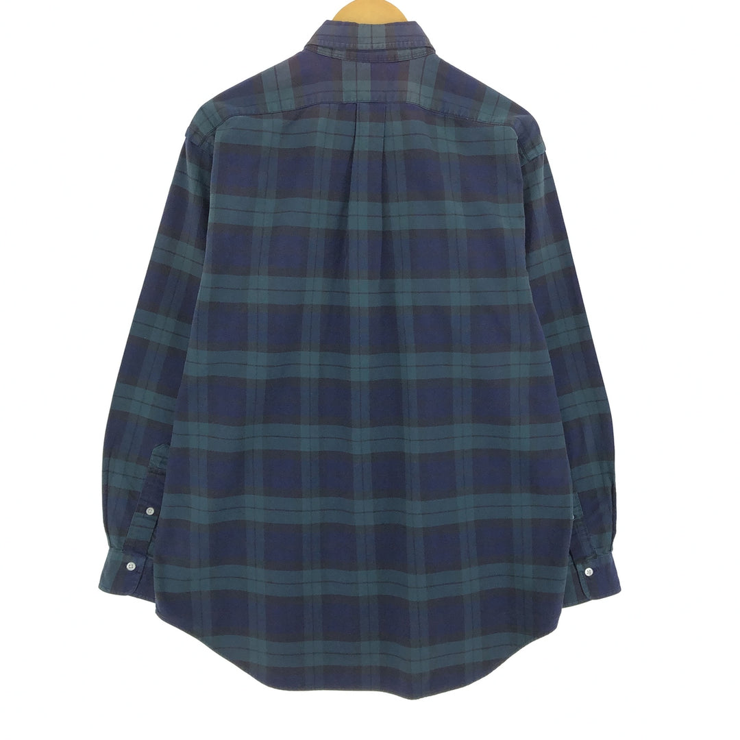 Ralph Lauren Blackwatch Check Long Sleeve Button-Down Check Shirt Men's M Size / eaa470138