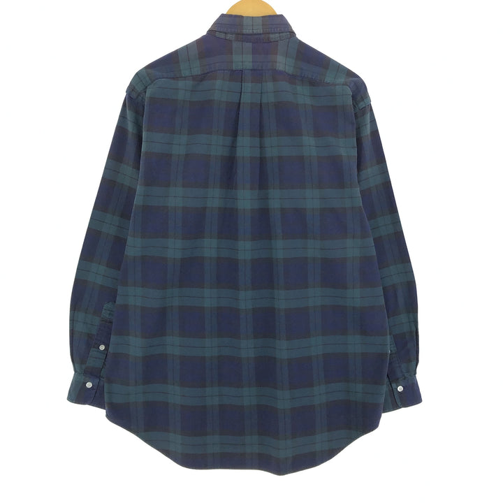 Ralph Lauren Blackwatch Check Long Sleeve Button-Down Check Shirt Men's M Size / eaa470138