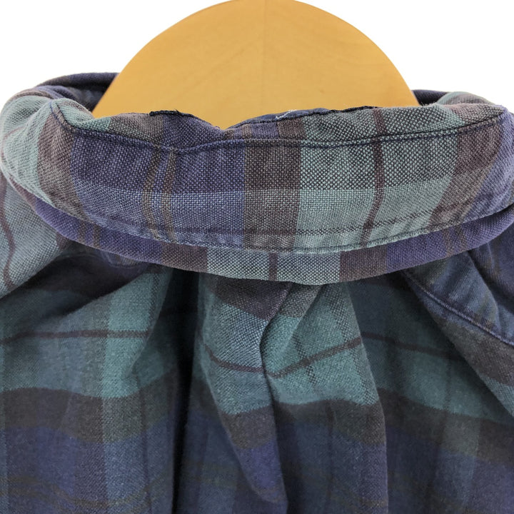 Ralph Lauren Blackwatch Check Long Sleeve Button-Down Check Shirt Men's M Size / eaa470138