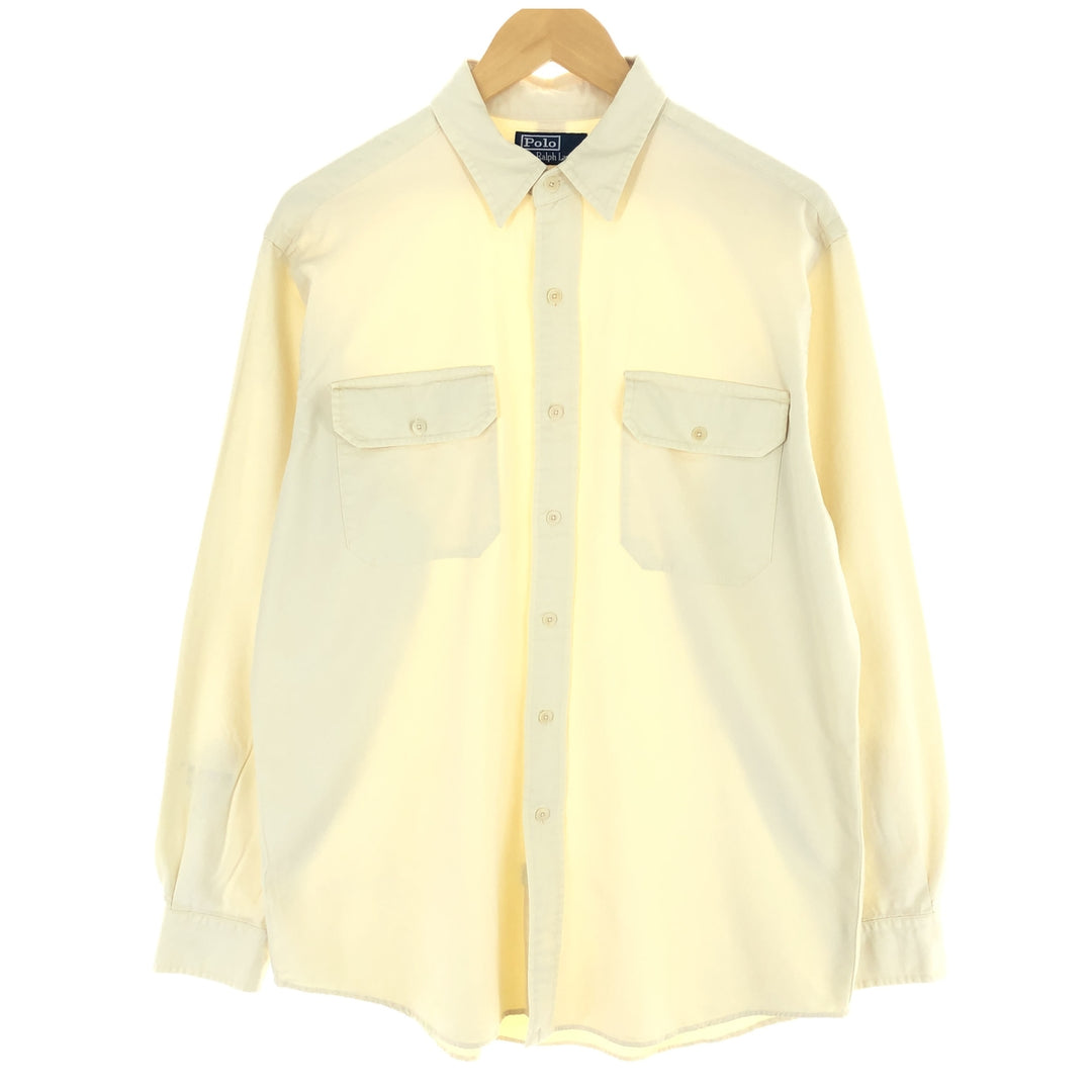 Ralph Lauren POLO by Ralph Lauren long sleeve cotton shirt, men's size M / eaa470163