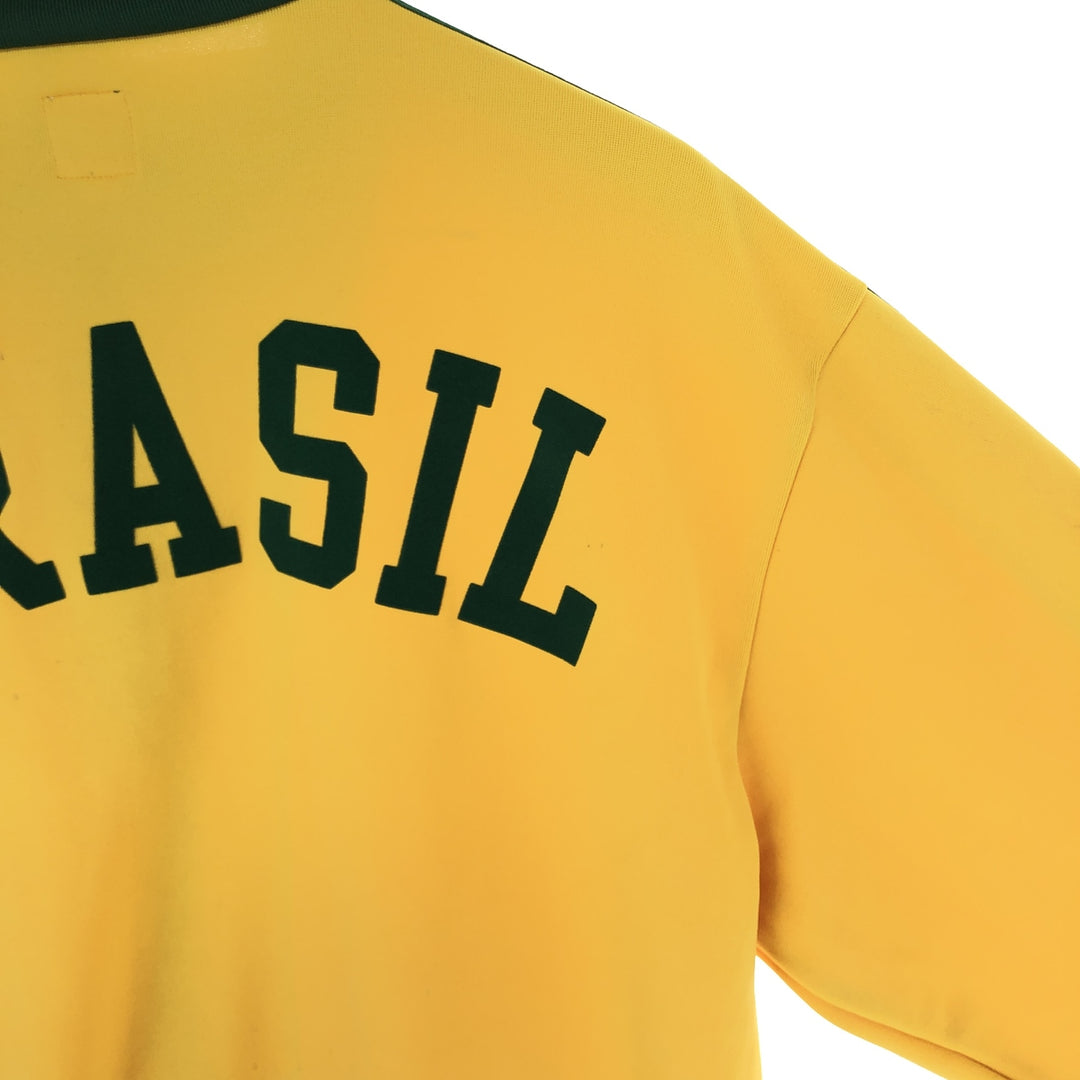 00'S adidas Originals Brazil Soccer Jersey Track Jacket Men's XL /eaa470183