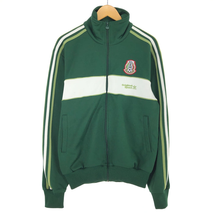 00'S adidas Originals Mexico Soccer Jersey Track Jacket Men's Size L / eaa470191